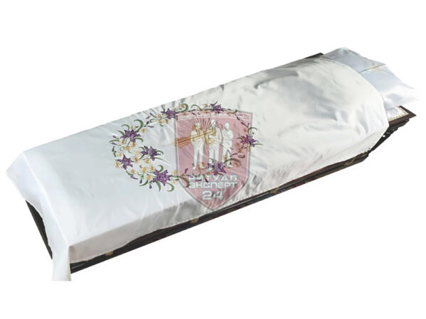 Комплект парчовый Венок ирисов 95x210 см
